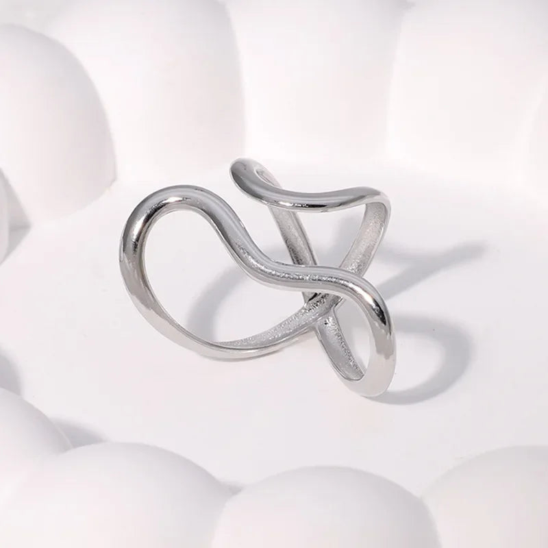 Stainless Steel Gold Rings